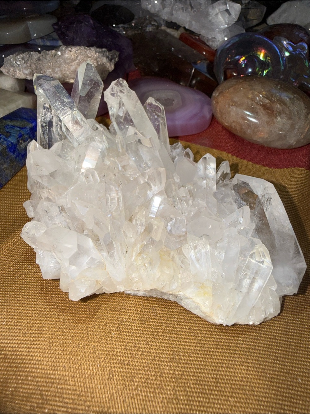 Big Arkansas Quartz Cluster
